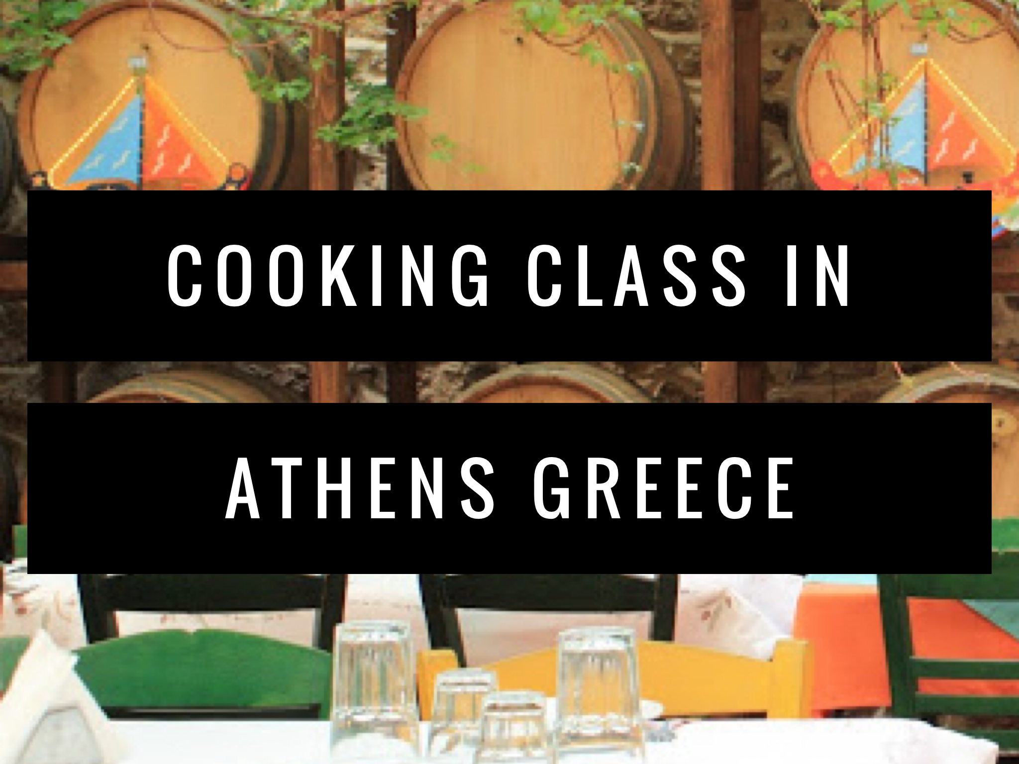 Greece Cooking Class